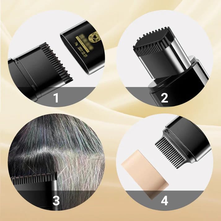 2 in 1 Instant Hair Color Stick, Waterproof and Sweat Proof Hair Dye Stick- Pack of 1