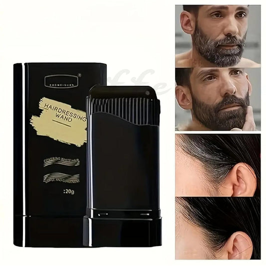 2 in 1 Instant Hair Color Stick, Waterproof and Sweat Proof Hair Dye Stick- Pack of 1