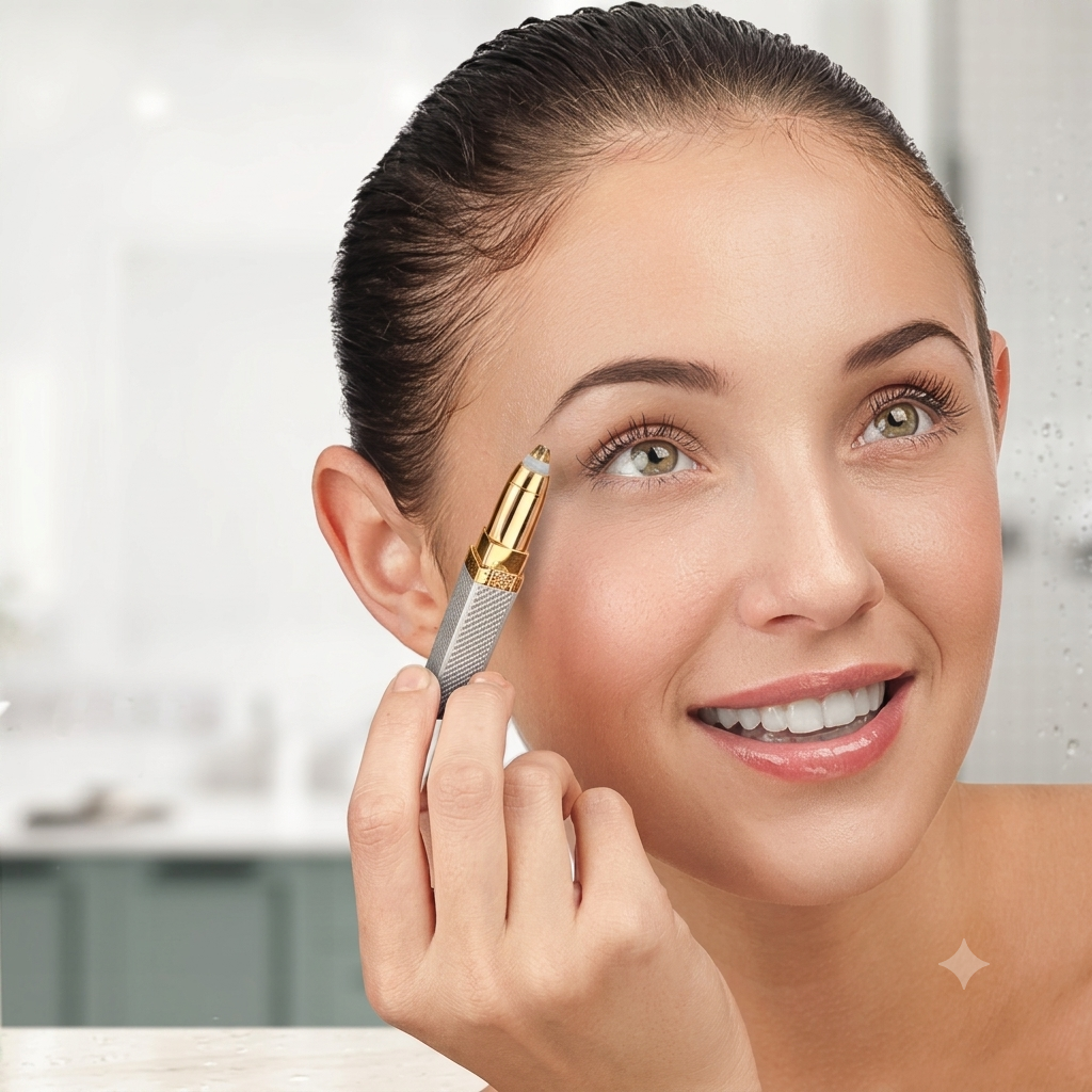 2-in-1 Eyebrow Razor  Painless Hair Remover